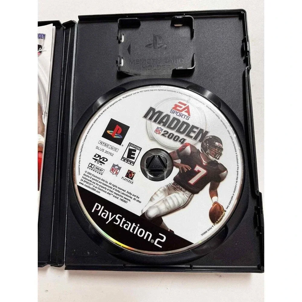 EA Sports Madden NFL 2004 Sony PlayStation 2 PS2 Complete CIB‎ Michael Vick